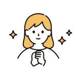 レイキをして喜んでいる女性