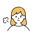 レイキをしている怒っている女性